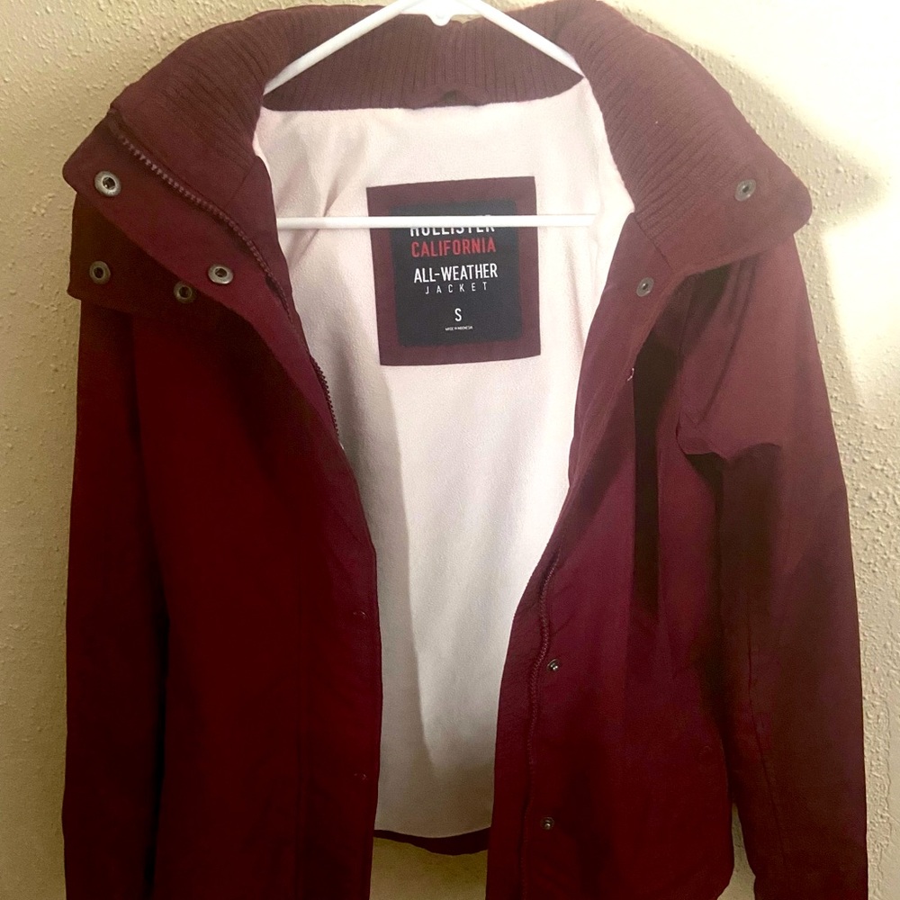 Gently used Hollister jacket size S